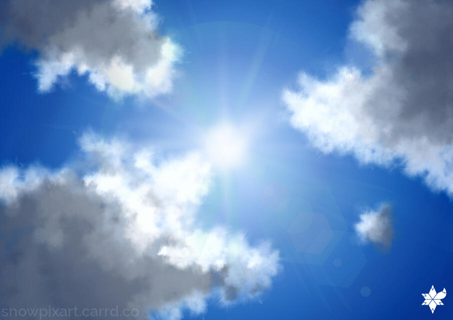 Stratocumulus Clouds and the Sun Stratocumulus Clouds and the Sun